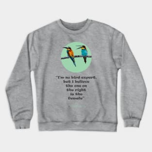 BIRD EXPERT - BELBG Crewneck Sweatshirt